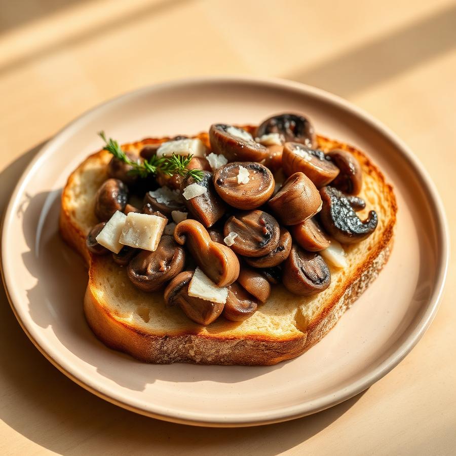 Truffle Mushroom Toast